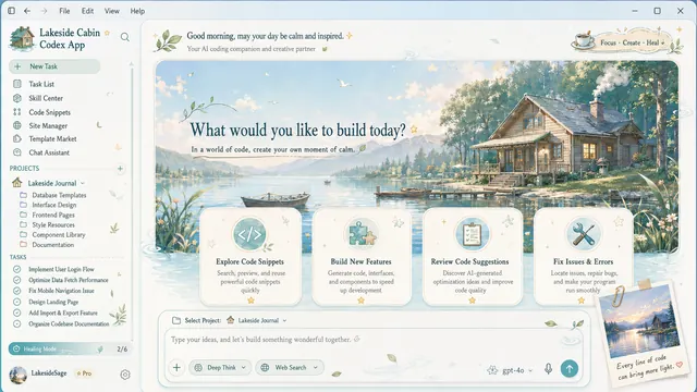 Lakeside Cabin Codex Dream Skin preview
