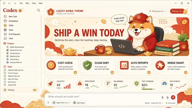 Lucky Shiba Codex Dream Skin preview