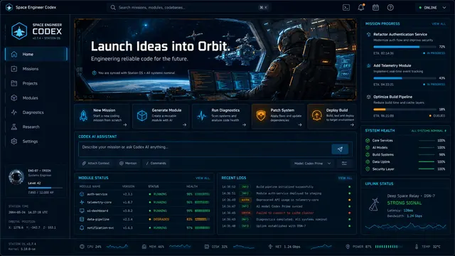 Space Engineer Codex Dream Skin preview